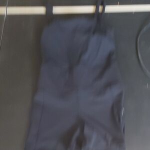 Vuori Black Romper Shorts